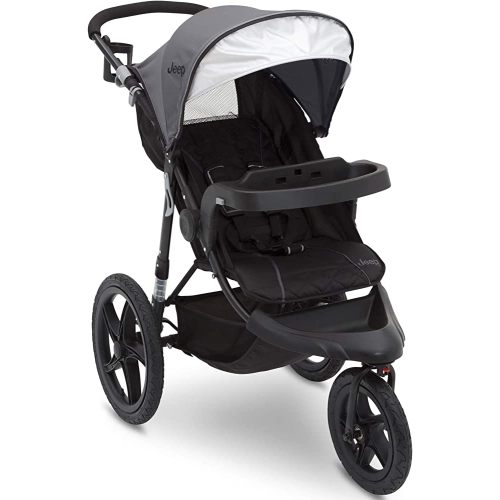 Jeep Classic Jogging Stroller by Delta Chidlren, Grey