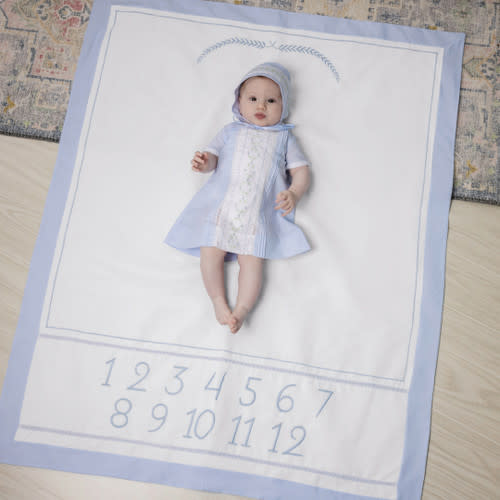 Boys Milestone Blanket | Feltman Brothers