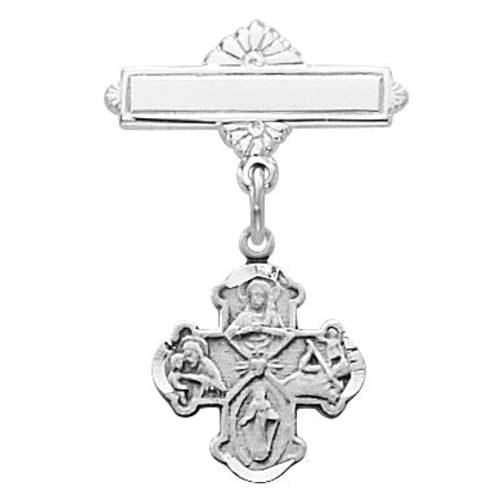 Sterling 4way Baby Pin Boxed - 428L