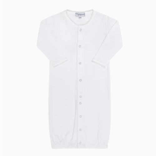 White Crochet Converter Gown – Nellapima