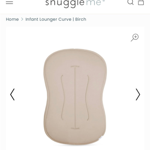 Infant Lounger Curve | Birch