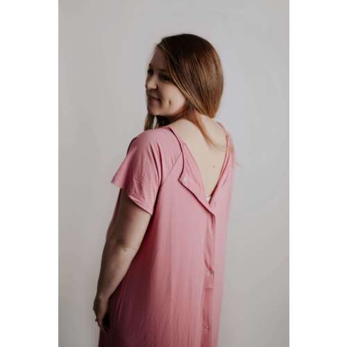 Rose Mommy Labor & Delivery Gown