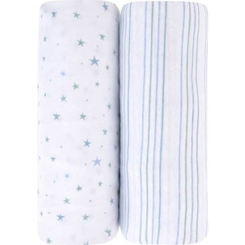 Baby Fitted Crib Sheet Set 2 Pack