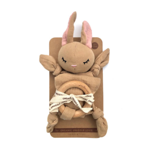 Organic Bunny Lovey Security Blanket – Cheengoo