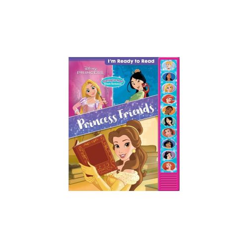 Disney Princess: Princess Friends I'm Ready to Read Sound Book - by Pi Kids (Mixed Media Product)