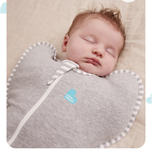 Swaddle Up™ 1.0 TOG Cotton Gray
