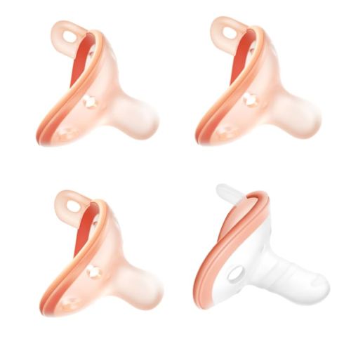 4PCS Pacifiers, Save 12% Deal for Baby Pacifiers BPA Free Baby Essentials Pacifiers