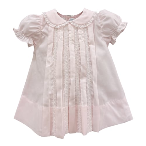 Feltman Girls Pink Pleated Take Home Dress