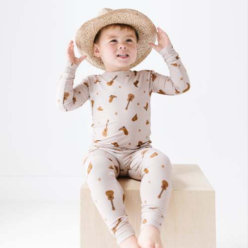 Gone Country Small Ribbed Two-Piece Set 12-18M