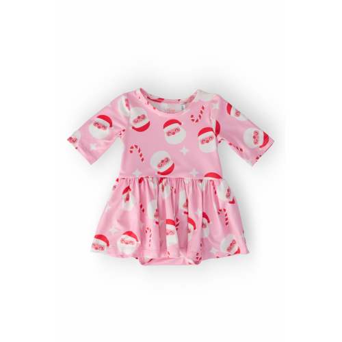 Jingle Bells 3/4 Sleeve Twirl Bodysuit