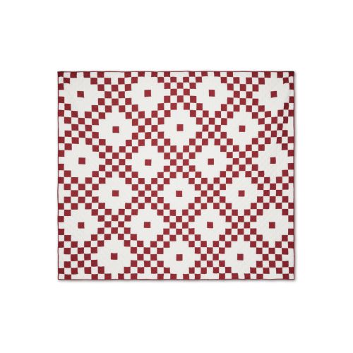 Crimson Crossings Quilt - twin
