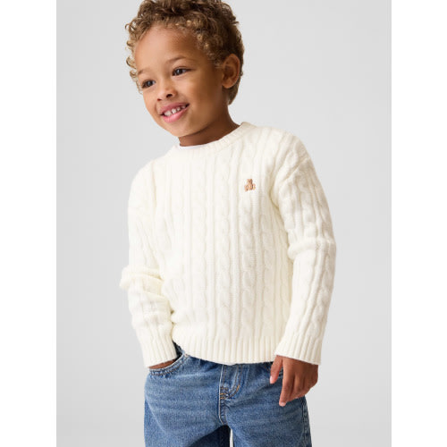 Baby & Toddler CashSoft Cable-Knit Sweater