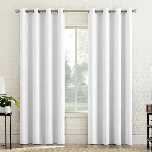 Sun Zero Broderick Theater Grade Blackout Curtains, 2-pack