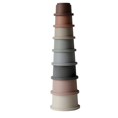 Mushie Stacking Cups Toy In Original