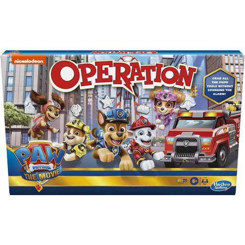 Hasbro Operation Paw Patrol Classic Board Games, Plastic