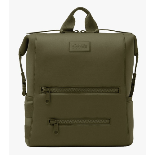 Indi Diaper Backpack in Dark Moss, Large