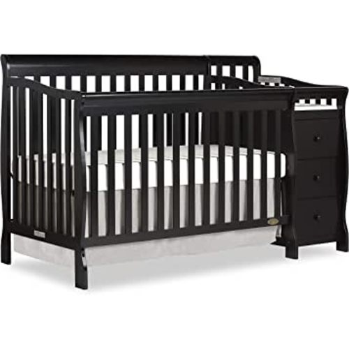 Dream On Me 5 in 1 Brody Convertible Crib with Changer