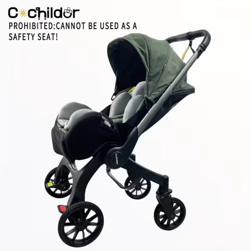 baby stroller metal frame comfortable fabric foldable - Temu