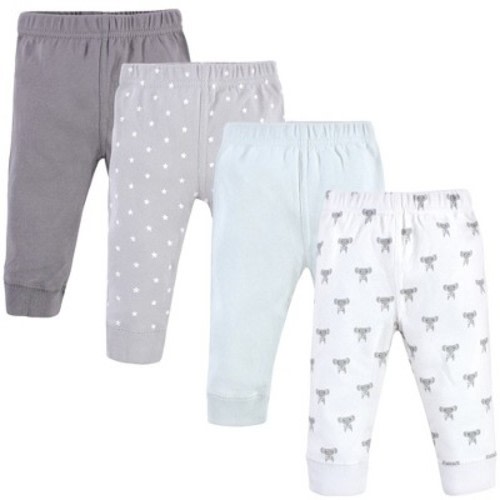 Hudson Baby Baby And Toddler Cotton Pants 4pk, Modern Elephant