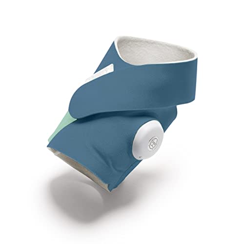 Owlet Accessory Fabric Sock for Dream Sock Baby Monitor, Fits Babies 0 to 18 Months, Bedtime Blue (Sensor and Base Station Not Included)