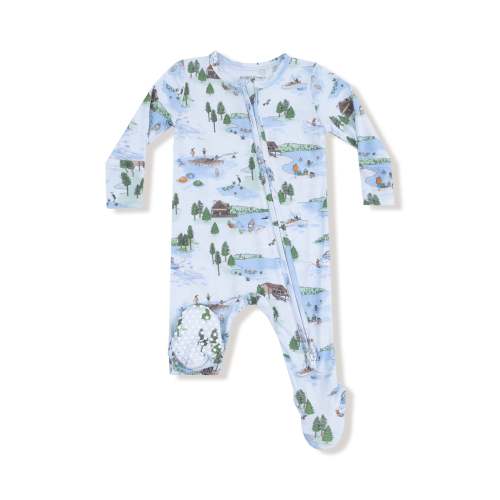 Angel Dear Lake Life 2 Way Zipper Footie 651-F25 5208