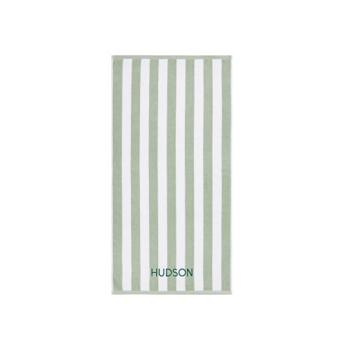 Rugby Stripe Bath Towels