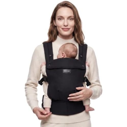 Momcozy PureHug Baby Carrier - Ergonomic, Cozy and Lightweight for 7-45 lbs
