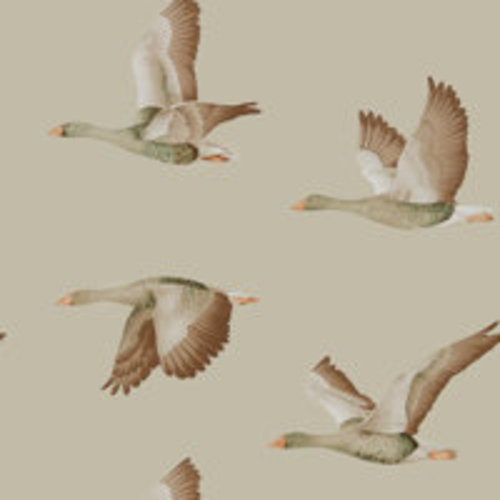 Sanderson Elysian Geese Wallpaper | Perigold