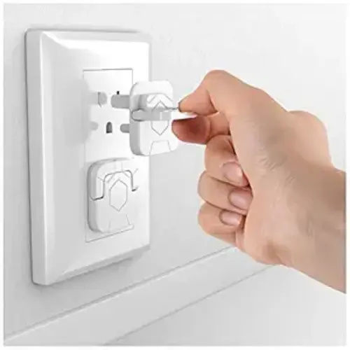 4our Kiddies Baby-Proof Outlet Covers(60 Pack) - Child Safety Electric Plug Protectors to Prevent Power Shock