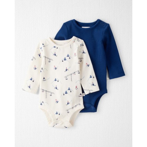 Baby 2-Pack Organic Cotton Bodysuits  - Little Planet | Carter's