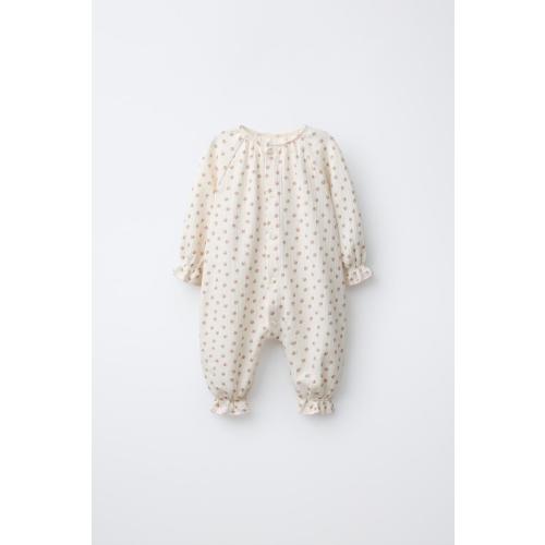 CUPCAKE ROMPER - Ecru | ZARA United States