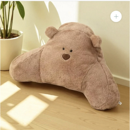 Teddy Shape Waist Backrest Cushion