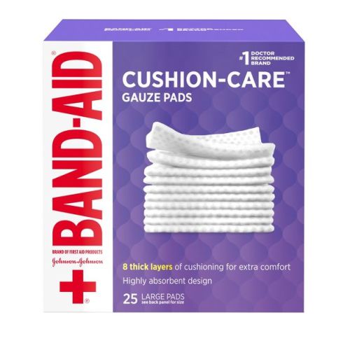 Band-Aid 4x4 Gauze Pads - 25ct