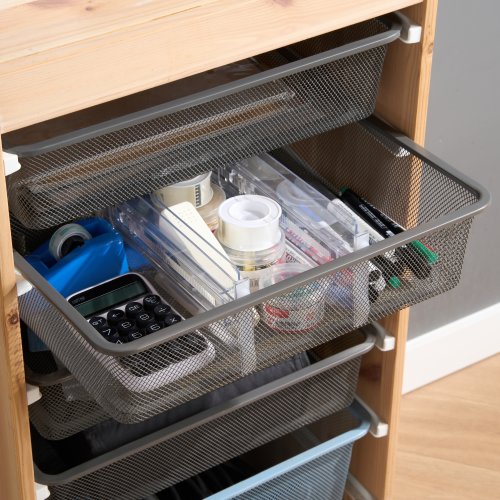 Sorbus 8 Pack Adjustable Clear Drawer Dividers for Kitchen, Clothes, Office & Tools - 10.51 x 0.5 x 4.09 in
