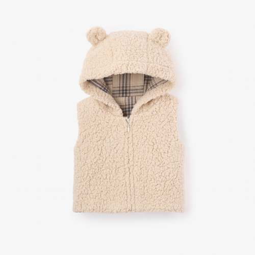 Sherpa Hooded Vest