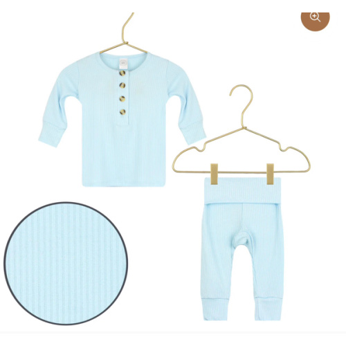 Oliver Ribbed Top + Bottoms