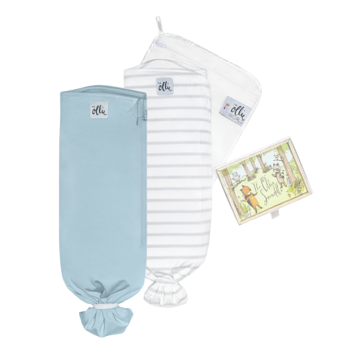 The Ollie® Swaddle Bundle - Sky & Steele