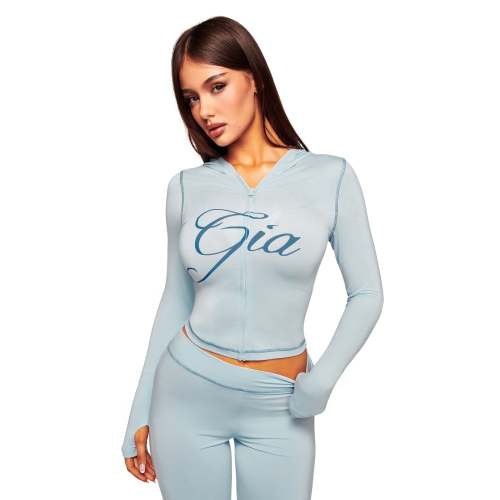 BLARE HOODIE - BLUE : BABY BLUE