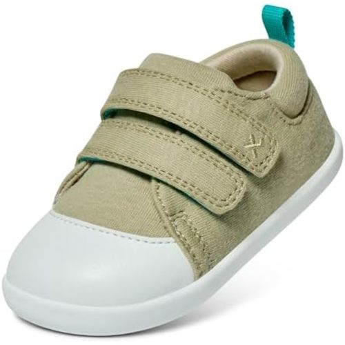 Ten Little First Walker Baby Shoes & Toddler Shoes for Boys & Girls - Lightweight, Breathable Cotton Baby Walking Shoes - Non-Slip, Wide-Feet Walking Shoes for Babies