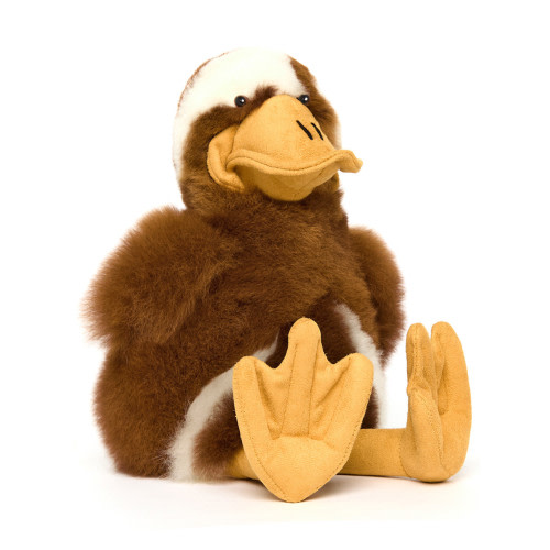 Baby Alpaca Fur Duck Stuffed Animal