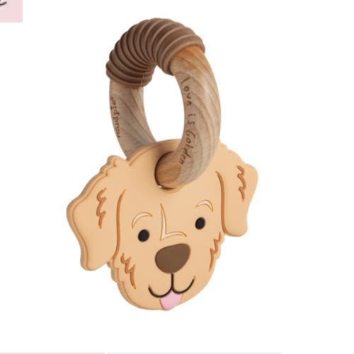 Golden Retriever Teether | Teething Toy for Little Ones | Mud Pie