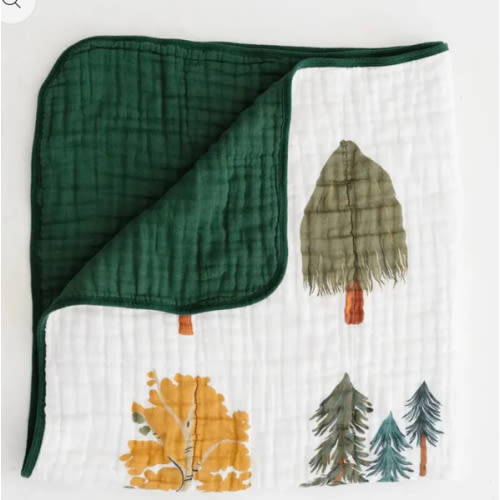 Forest Trees Quilt | Clementine Kids