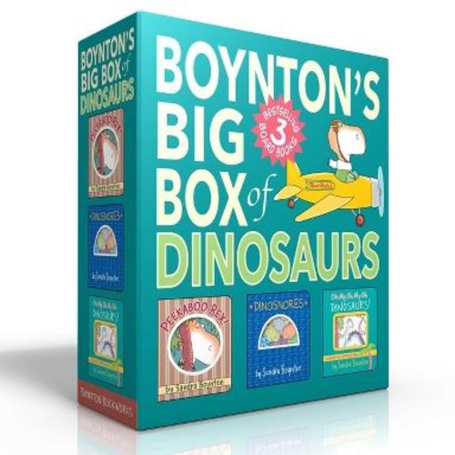 Boynton's Big Box of Dinosaurs (Boxed Set) - (Boynton on Board) by Sandra Boynton (Board Book)
