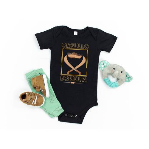 Baby Onesie | Orgullo Boricua Onesie | Ropa de Bebe | Puerto Rico Baby Clothes | Puerto Rican Baby Gift | Puerto Rico Onesie | Boricua Pride