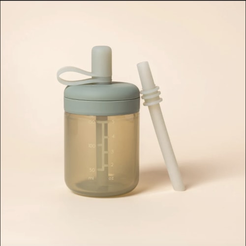 Silicone Training Cup with Straw - 5 oz / 150 ml