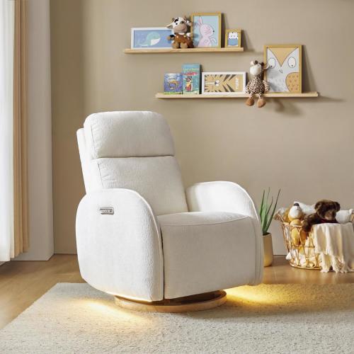 Cuddle Electric Nursery Swivel Chair