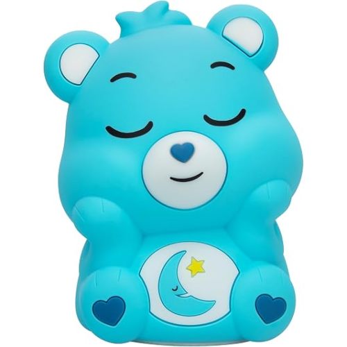 Paladone Care Bears Bedtime Bear SquishyGlo Silicone Light, Officially Licensed Lamp for Kids, Teens, Adults, Girls, Women, Cordless & Rechargeable Bedroom Décor, Collectible Pop Culture Gift