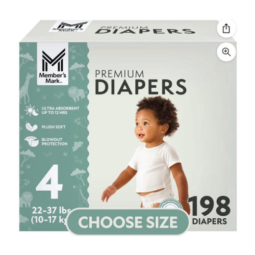 Member's Mark Premium Baby Diapers, Size 4 - Samsclub.com
