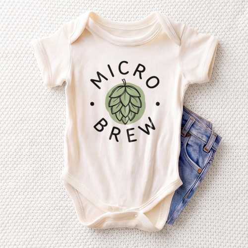 Micro Brew Baby Onesie - Funny Craft Beer Bodysuit