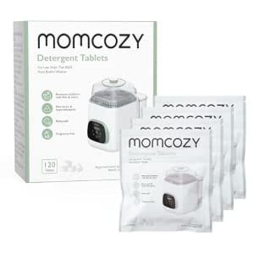 Momcozy Official Detergent Tablets for Momcozy Bottle Washers, 120 Tablets